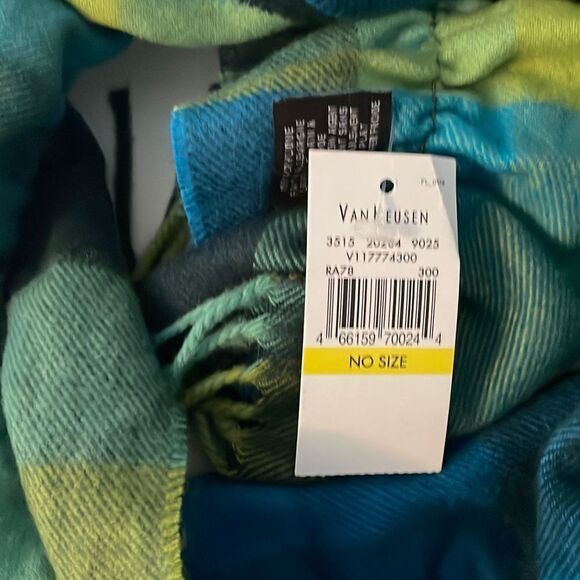 Van Heusen Elastic Scarf Earth Tones Unisex - Picture 2 of 5